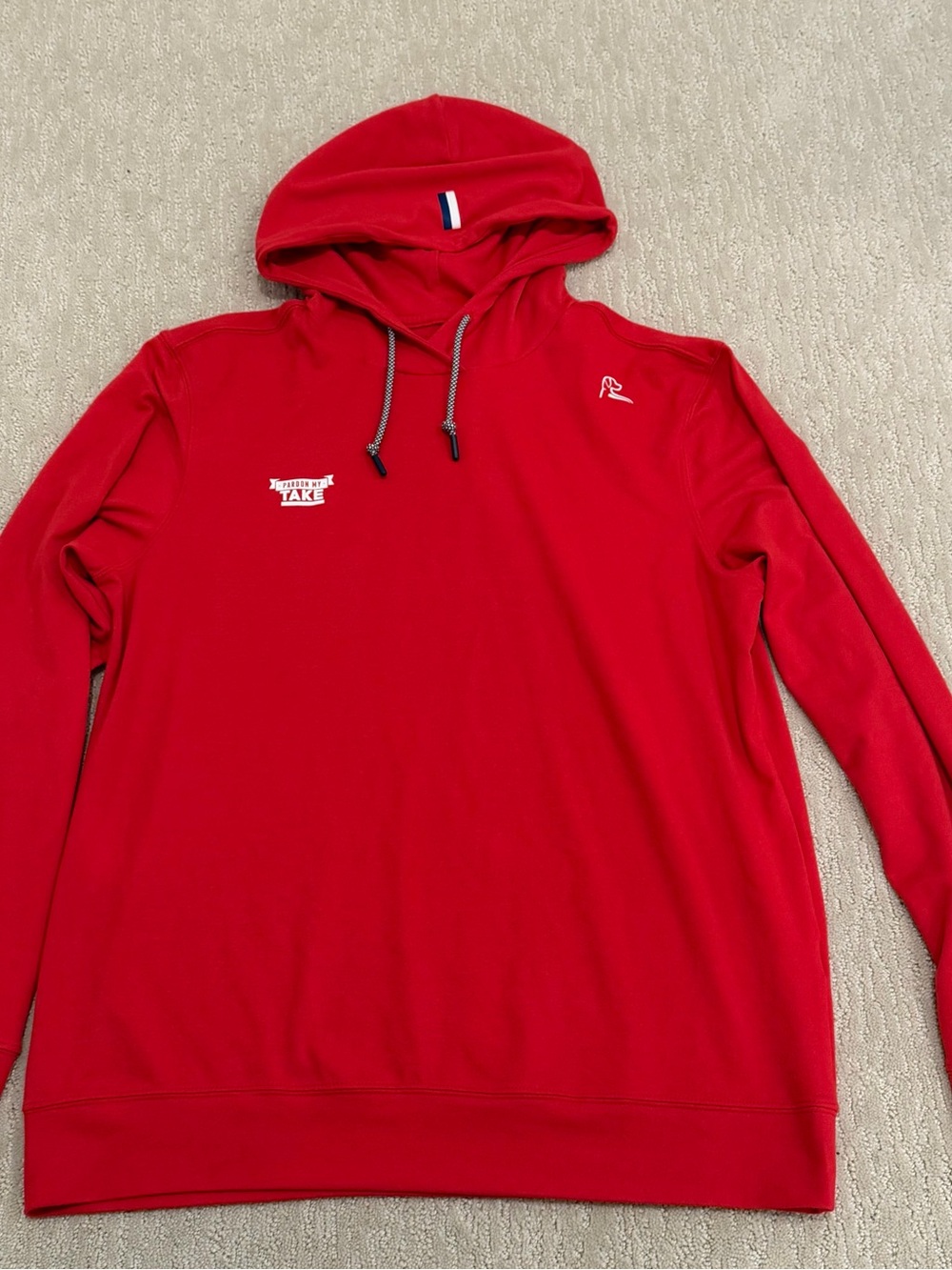 Men’s Rhoback LS Hooded Shirt- Pardon My Take